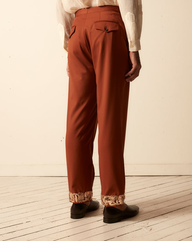 Gilded Floral Suiting Trouser TROUSERS BODE New York