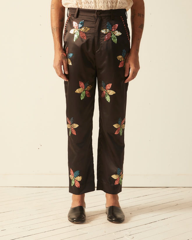 Sequined Pinwheel Trousers TROUSERS BODE New York
