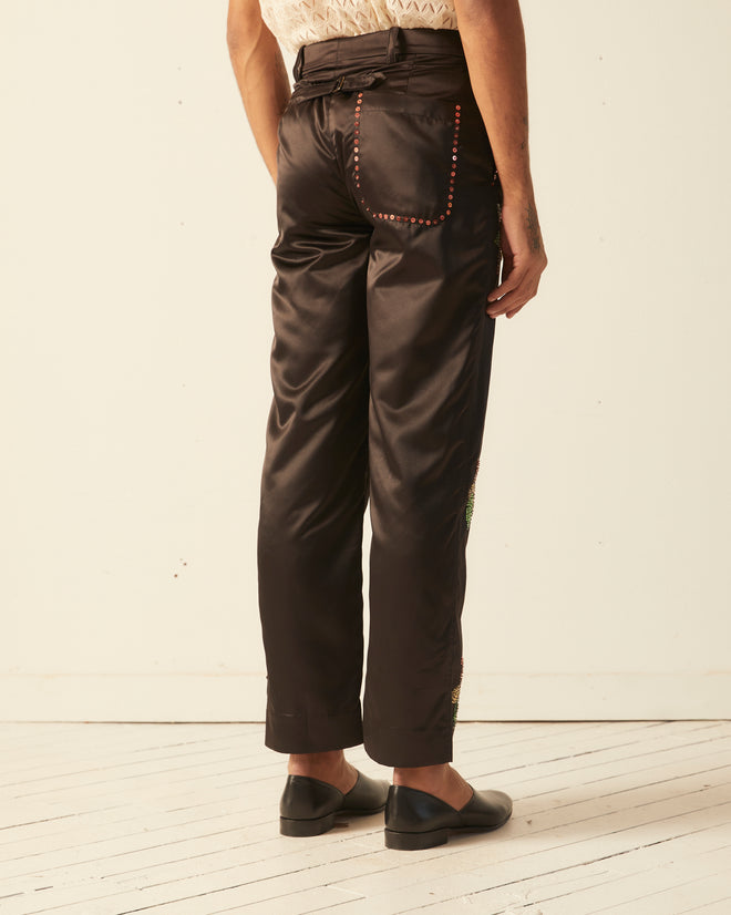 Sequined Pinwheel Trousers TROUSERS BODE New York