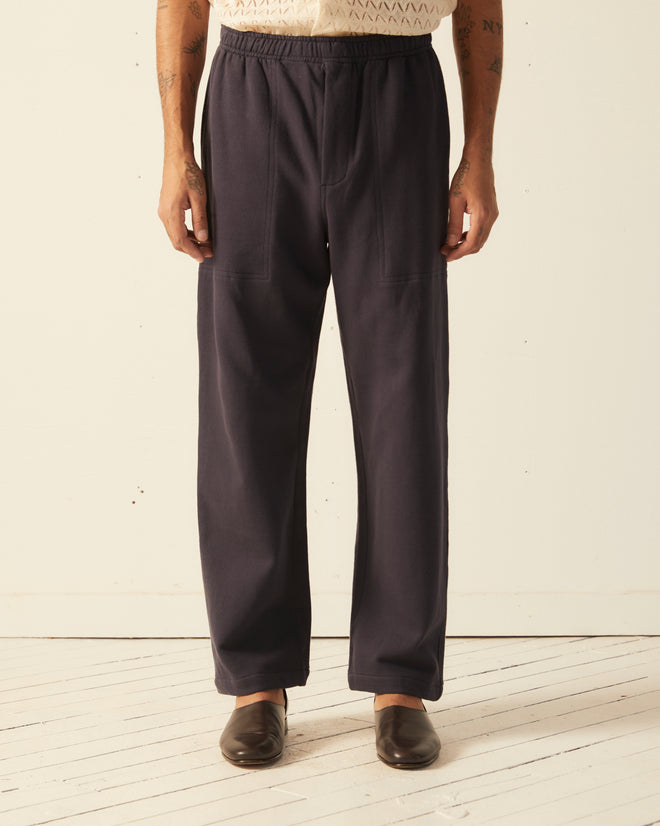 Solid Track Pant - Midnight TROUSERS BODE New York