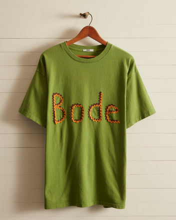 Rickrack Namesake Tee - Green T-SHIRT BODE New York