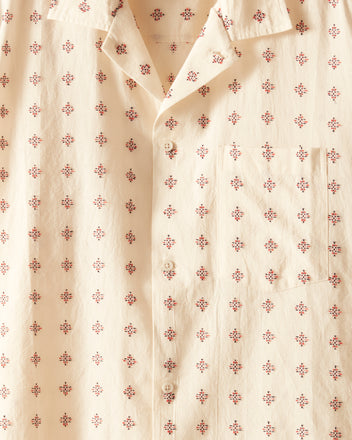 Chrystie Weave Short Sleeve Shirt SHIRT BODE New York