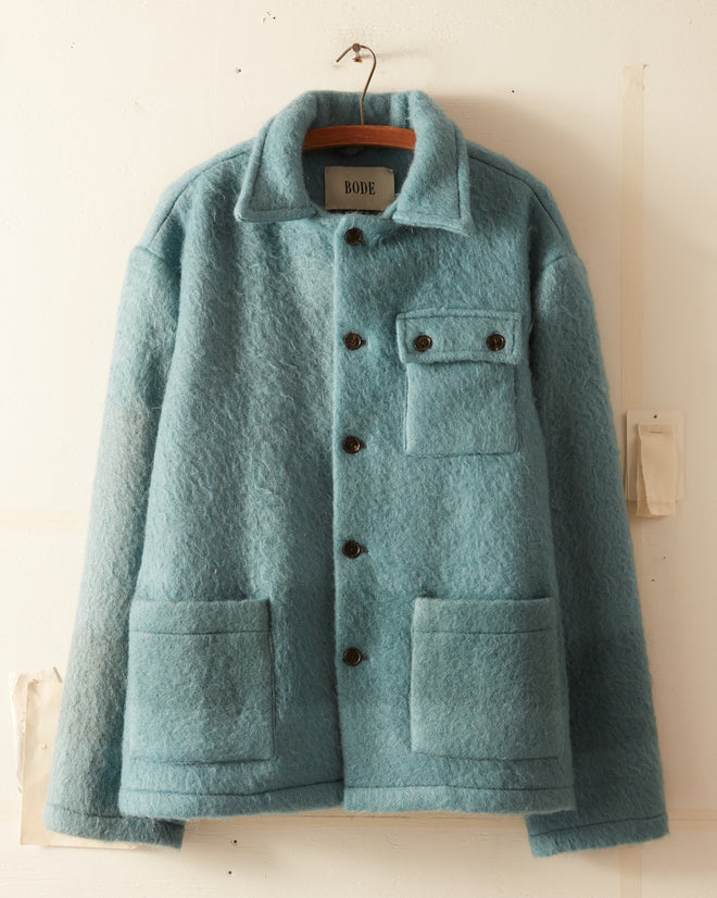 Cornflower hot sale blue jacket