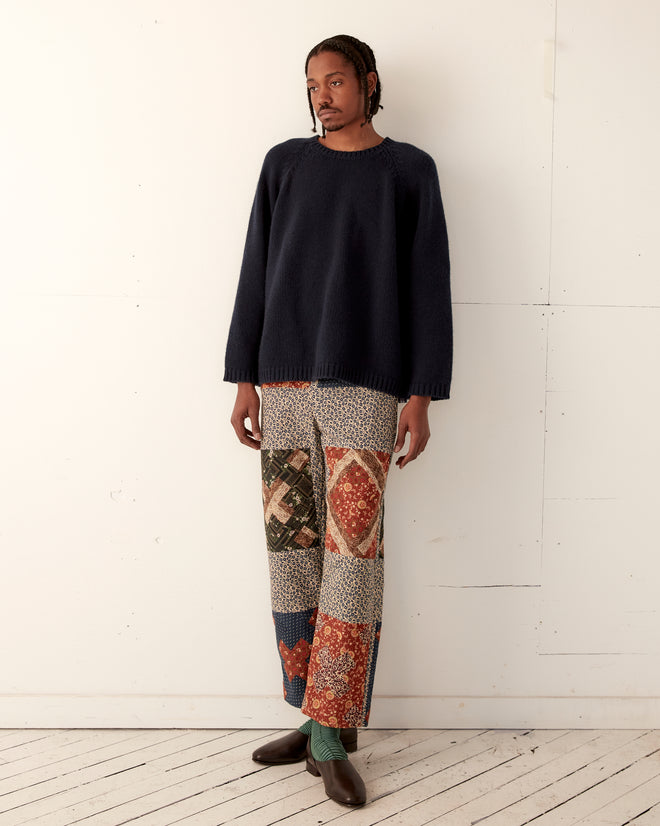 Criss Cross Quilt Trousers TROUSERS BODE New York