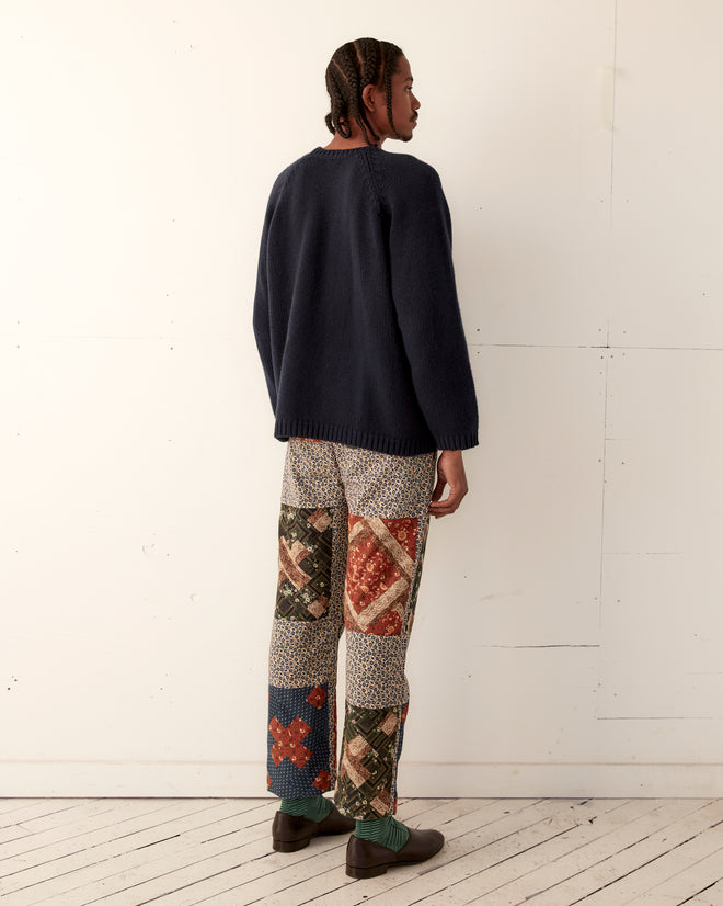 Criss Cross Quilt Trousers TROUSERS BODE New York