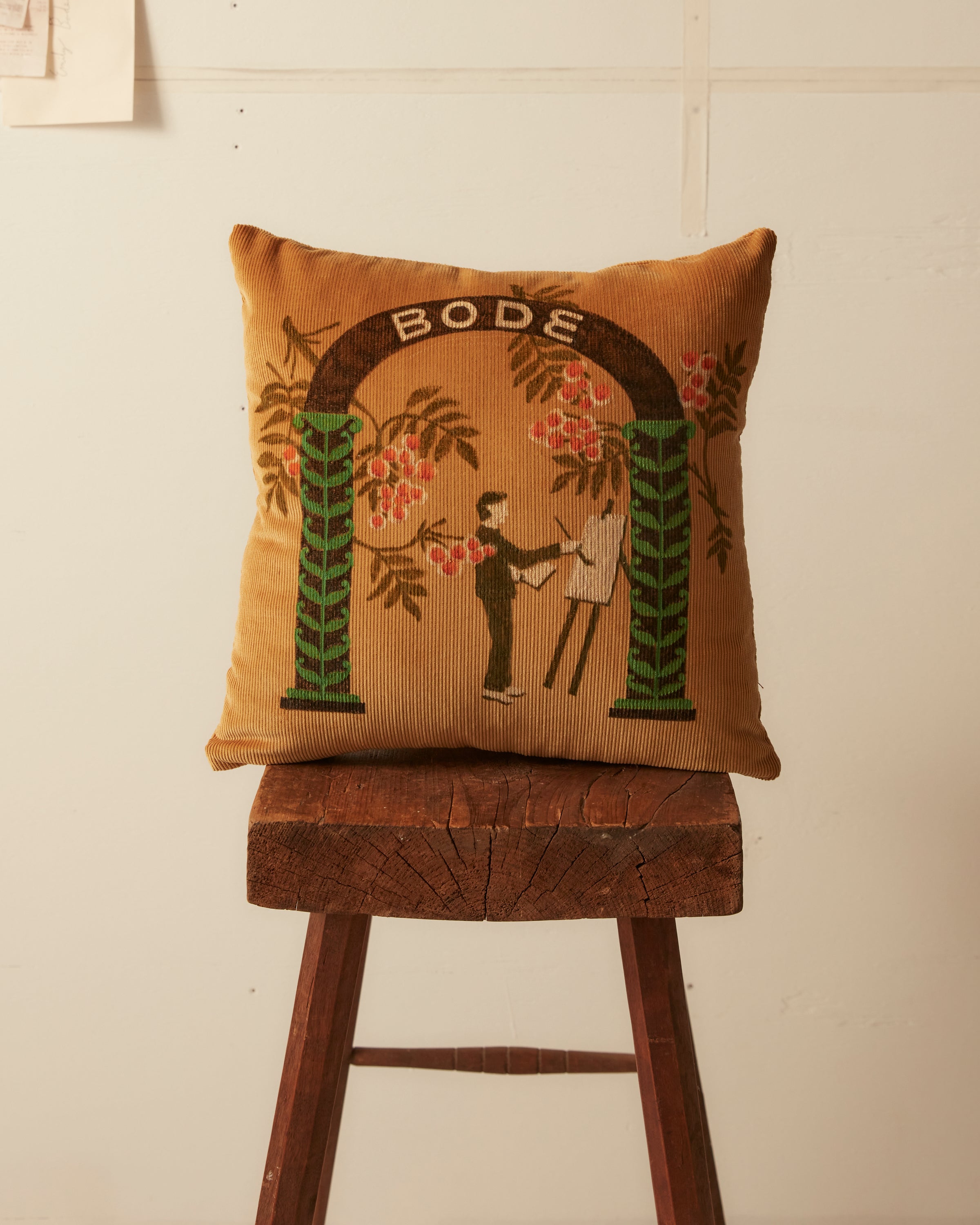 Custom Senior Cord Pillow