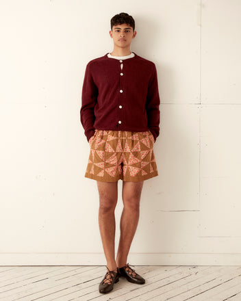 Kaleidoscope Quilt Shorts