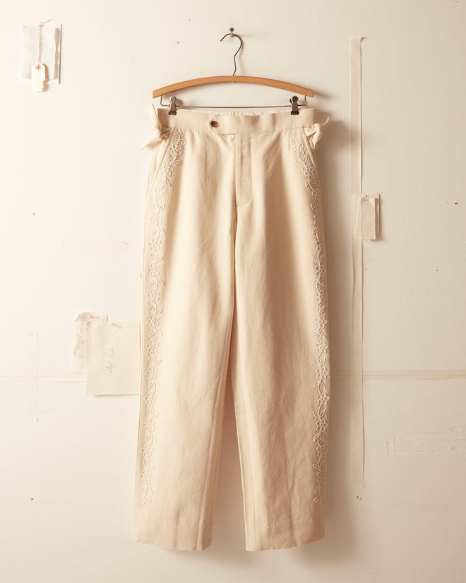 Beaded Jasmine Trousers TROUSERS BODE New York