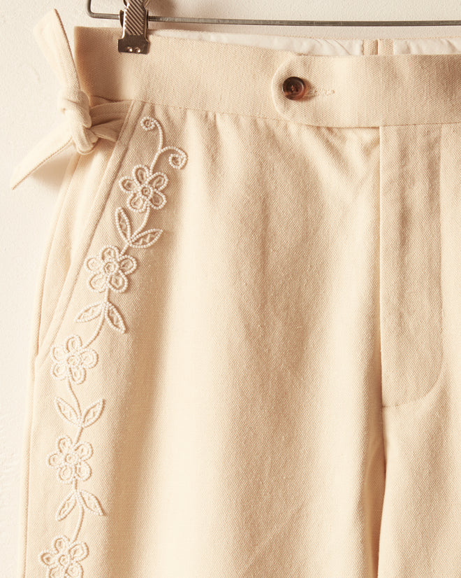 Beaded Jasmine Trousers TROUSERS BODE New York