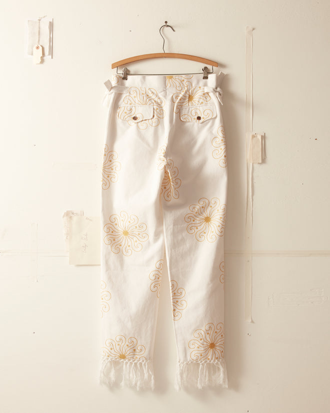 Soleil Fringe Trousers TROUSERS BODE New York