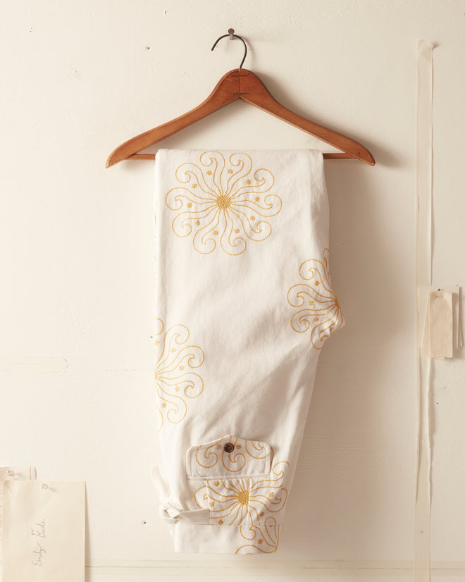 Soleil Fringe Trousers TROUSERS BODE New York