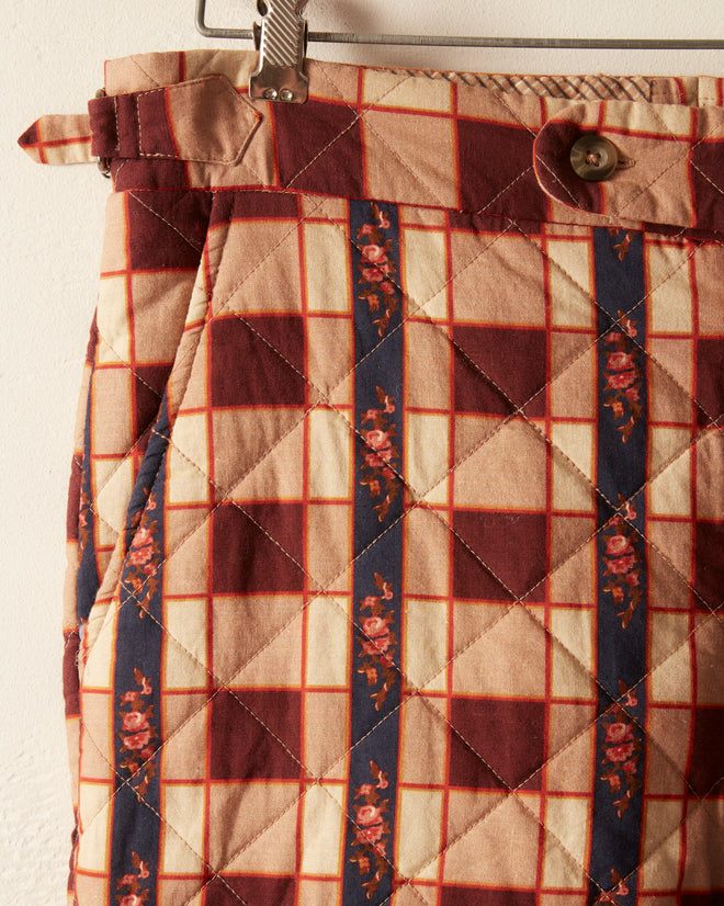 Bouquet Cloth Quilt Trousers TROUSERS BODE New York
