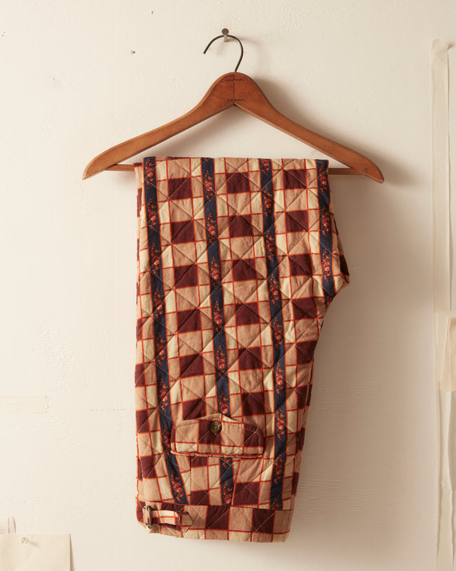 Bouquet Cloth Quilt Trousers TROUSERS BODE New York