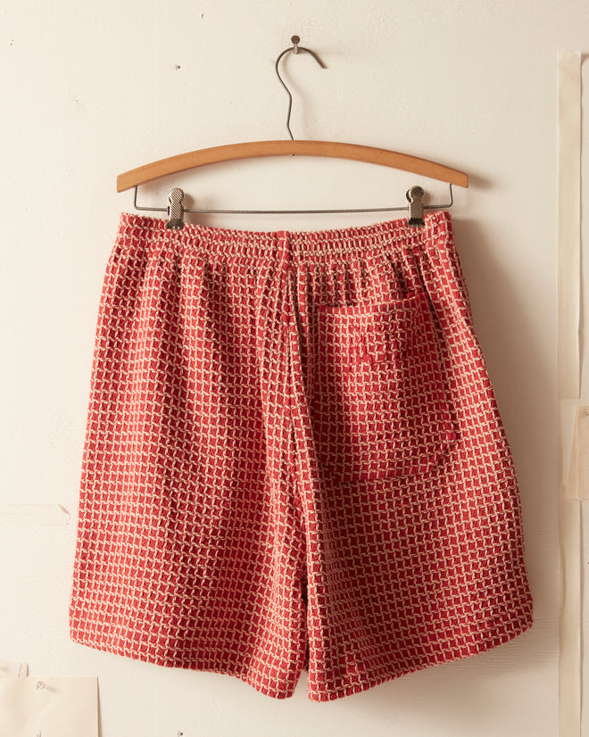 Duo Waffle Shorts - Red SHORTS BODE New York
