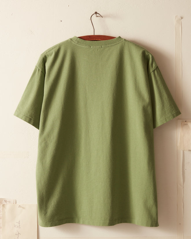 Bode Pocket Tee - Ivy CUT AND SEW BODE New York