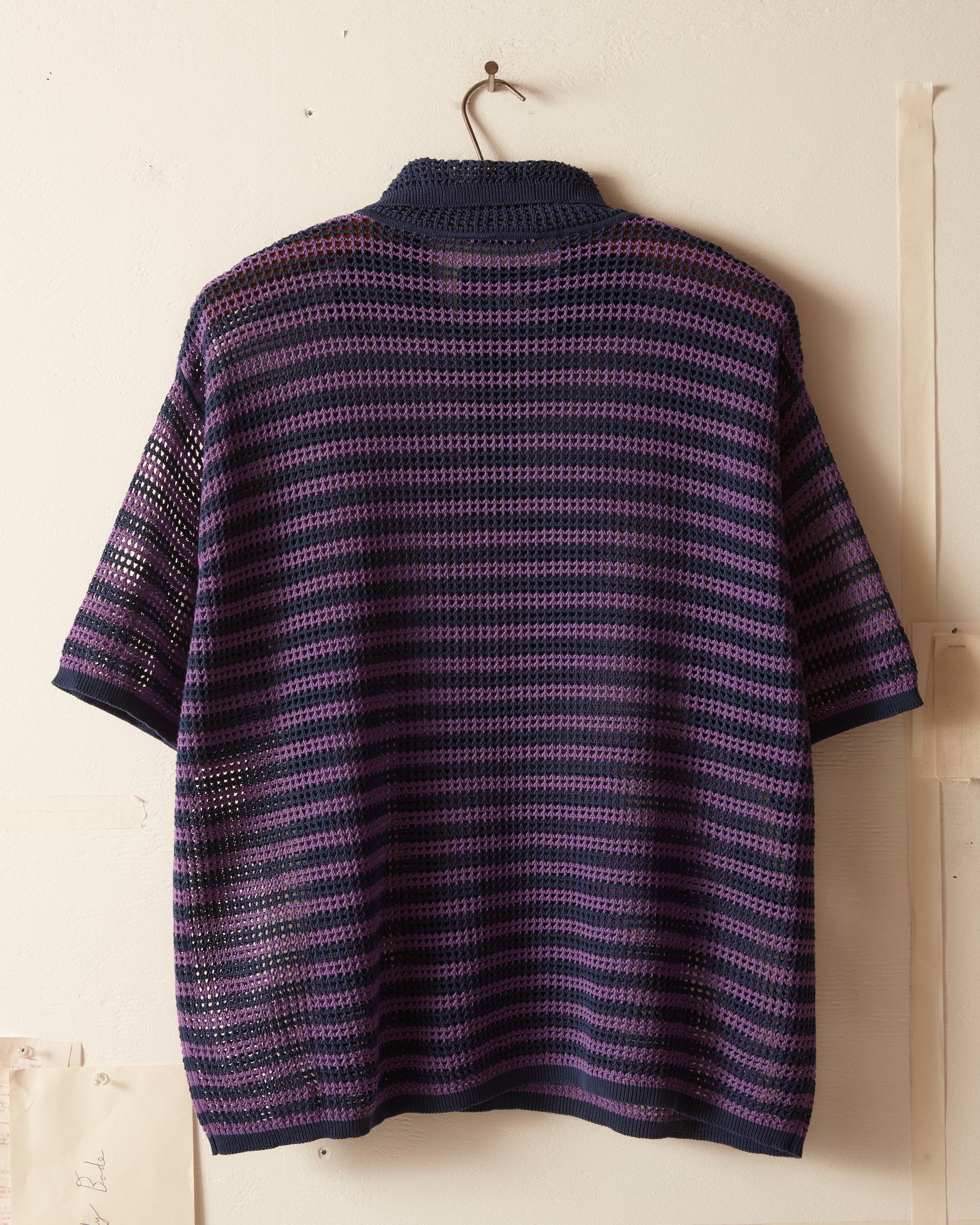Lattice Polo - Duotone Stripe – BODE