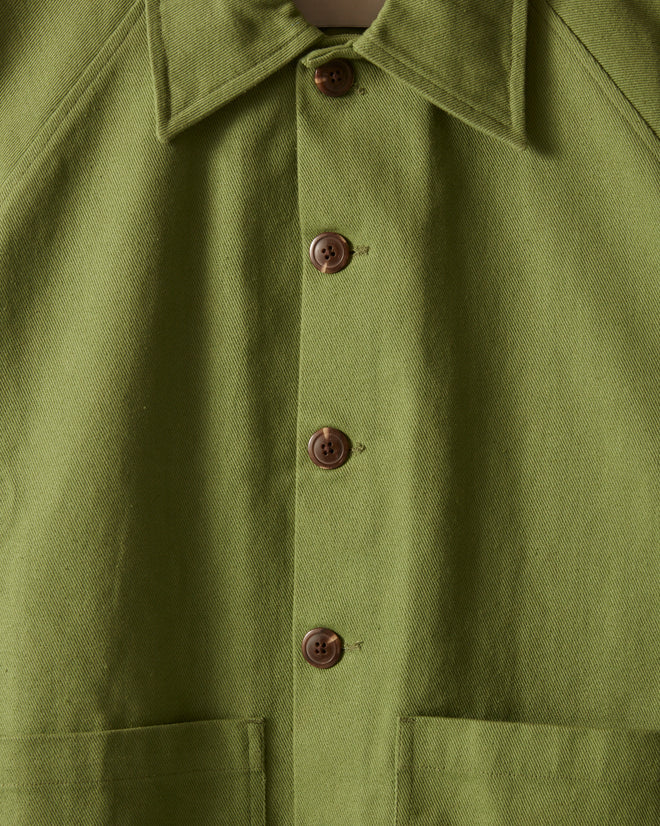 Twill Cropped Car Jacket - Ivy OUTERWEAR BODE New York