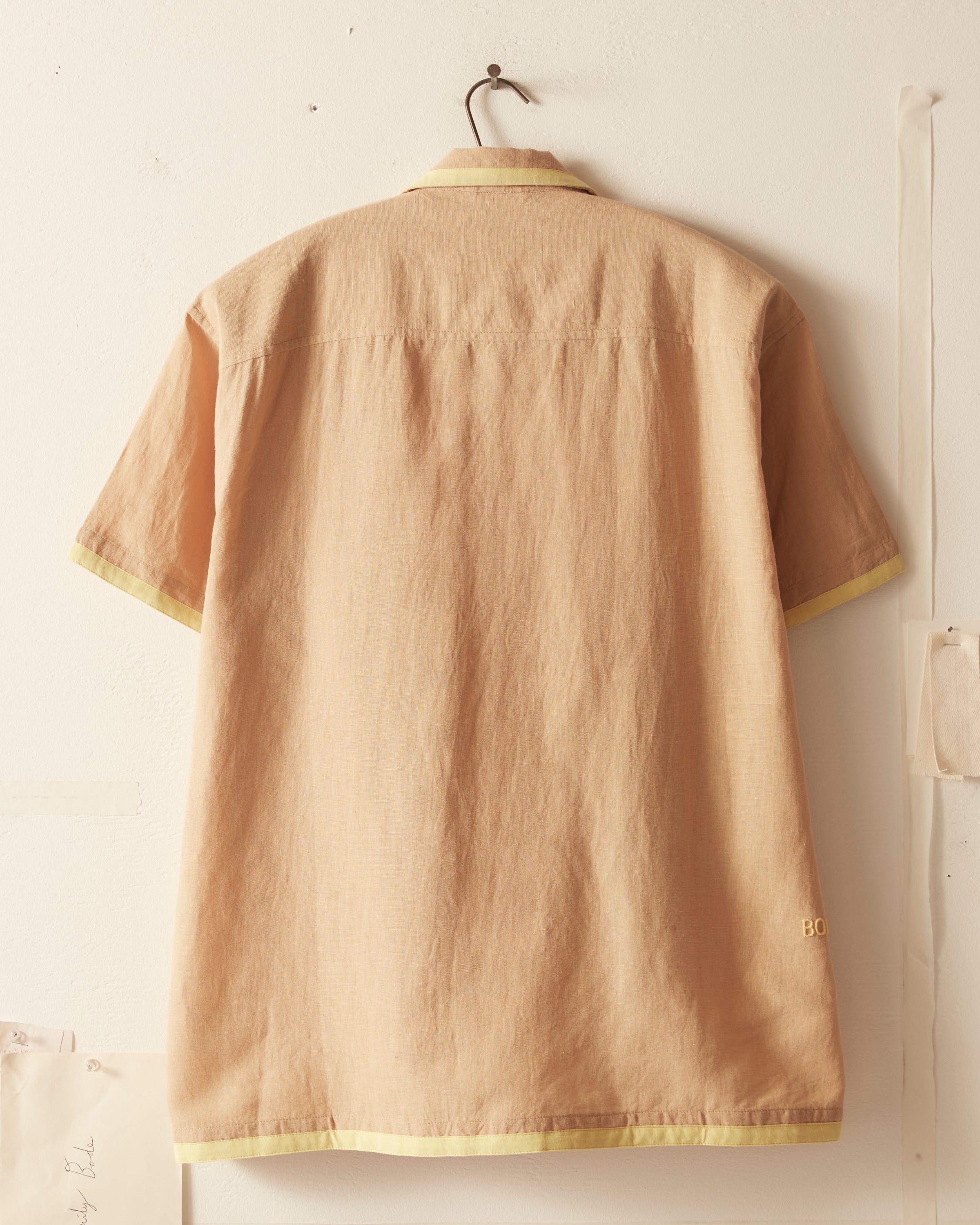Ship Appliqué Short Sleeve Shirt – BODE