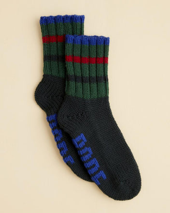 Herrington Stripe Socks - Green