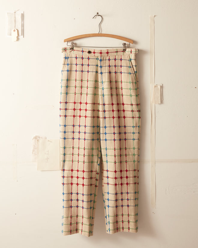 Dobby Weave Trousers TROUSERS BODE New York