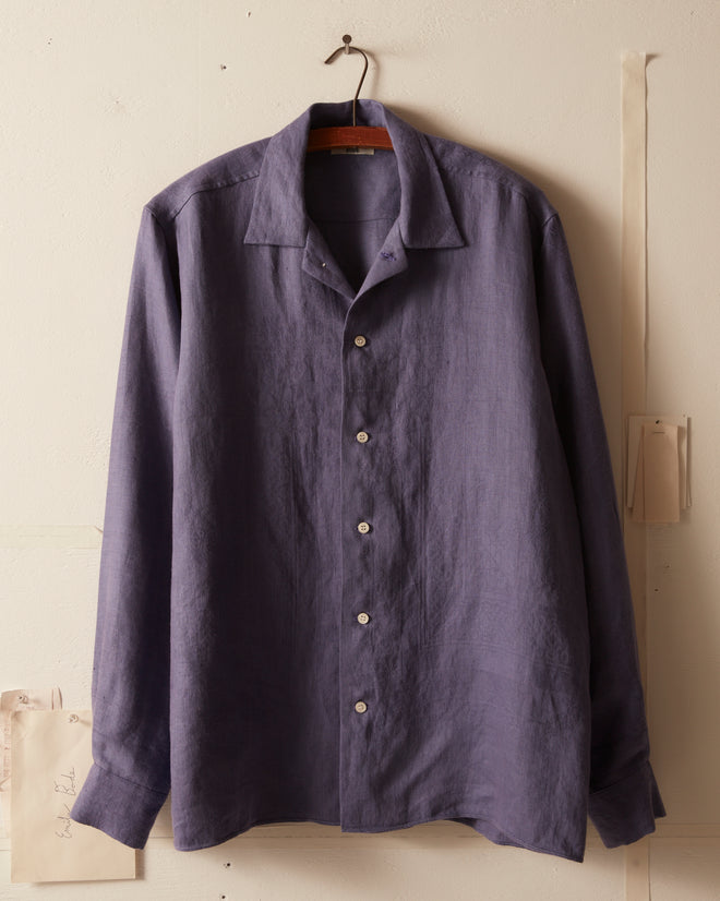 One-of-a-Kind Damask Long Sleeve Shirt