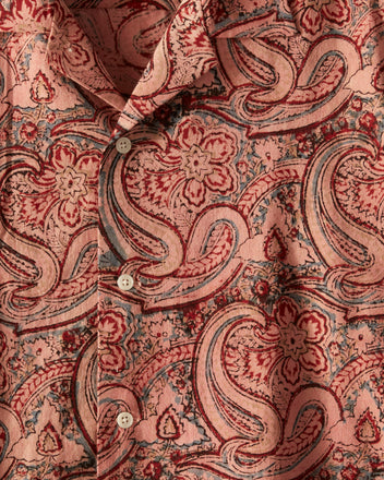 Paisley Heart Shirt - M/L OOAK SHIRT BODE New York