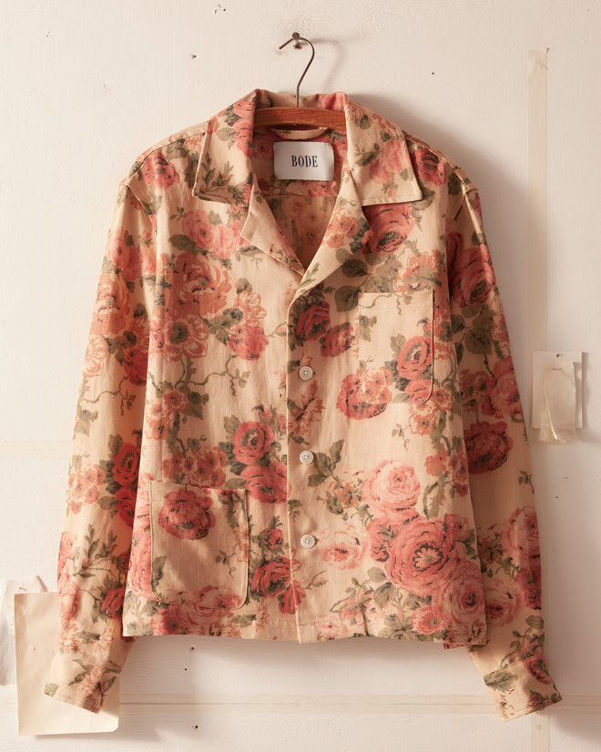 Parchment Rose Shirt - S/M
