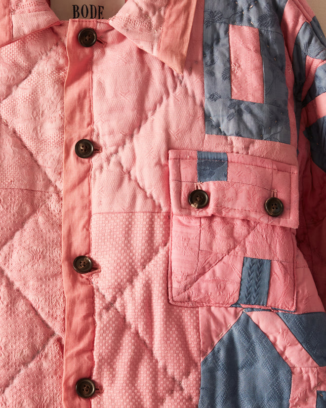 Pink Home Quilt Jacket - XL/XXL