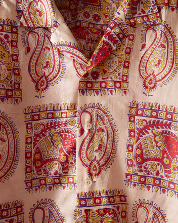 Royal Elephant Shirt - M/L OOAK SHIRT BODE New York