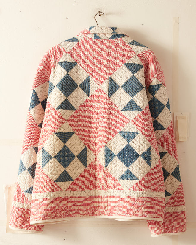 Sailor Stripe Quilt Jacket XL/XXL BODE