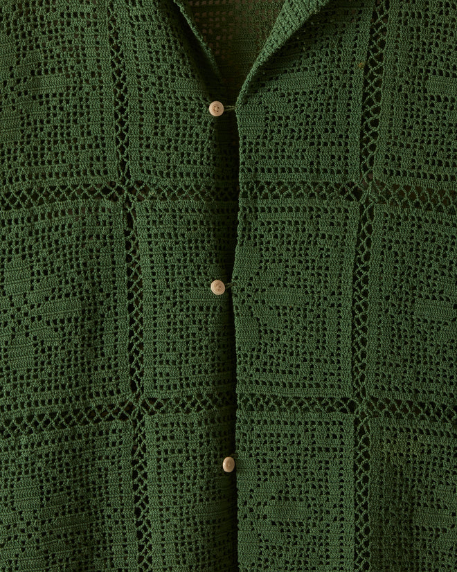 Snow Star Crochet Shirt- L/XL