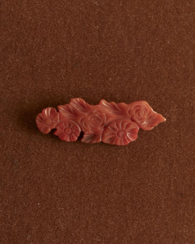 Floral Relief Hair Clip JEWELRY BODE New York