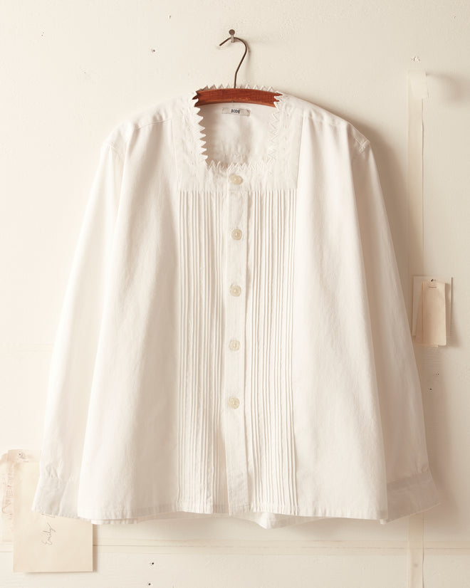 Zig-Zag Square Neck Shirt SHIRT BODE New York