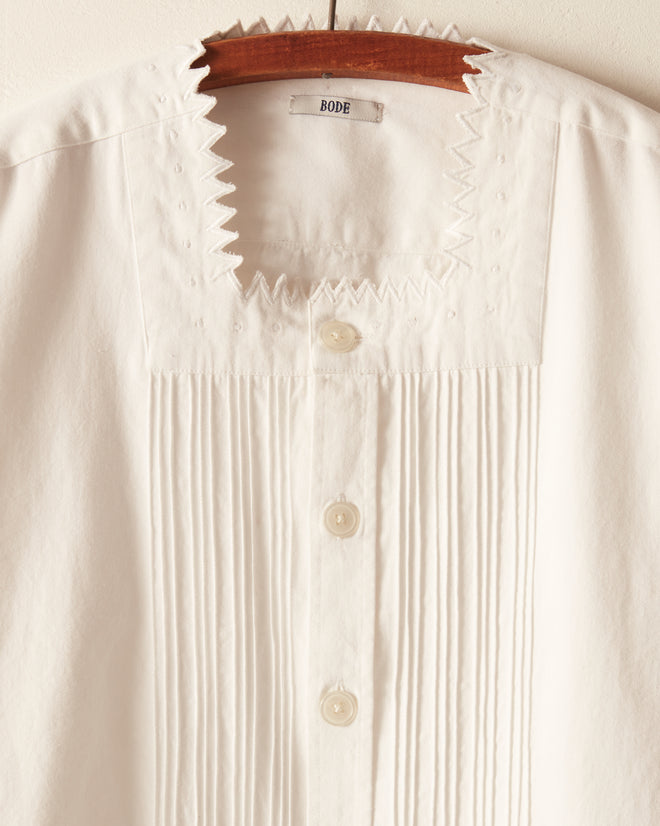 Zig-Zag Square Neck Shirt SHIRT BODE New York
