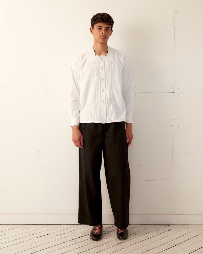 Zig-Zag Square Neck Shirt SHIRT BODE New York